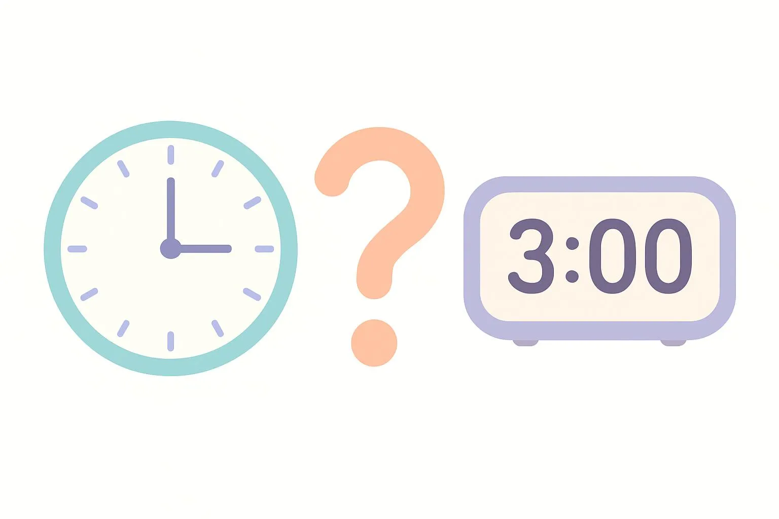 Analog vs Digital Clocks: Which to Teach First?